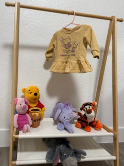 Disney Baby Winnie the Pooh Piglet Peplum Sweatshirt Size 12 Months