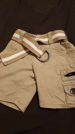 Toddler boys khaki shorts