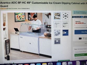 Avantco Ice Cream Fridge