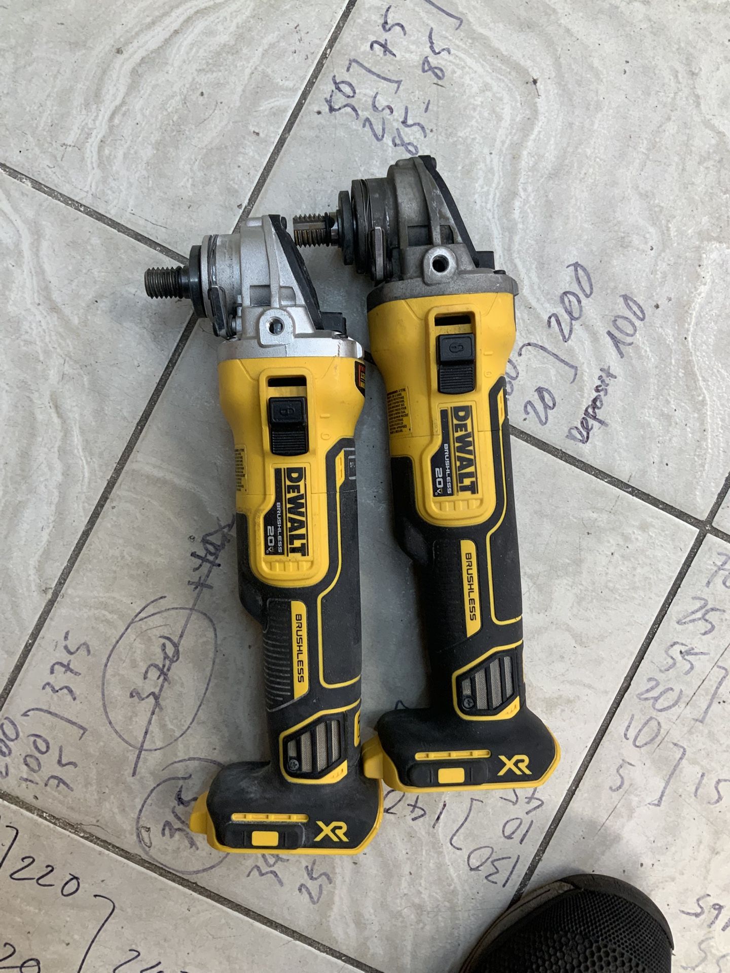 Dewalt 20V XR Angle Grinder