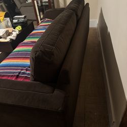Cloth couch for sale barely used
