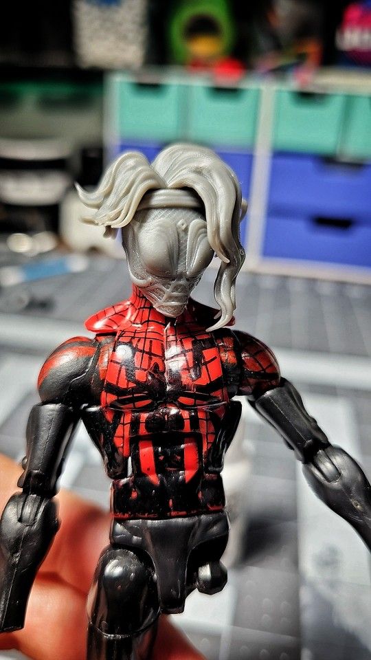 Marvel Legends Pavitr Prabhakar (Spiderman India) UnPainted Head Sculpt