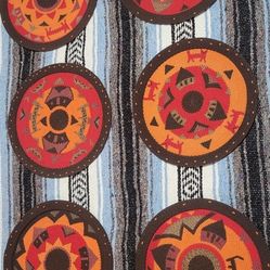 12.75" Love Animals African Zulu Imbenge Telephone Wire Story Basket/Plate