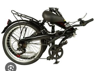 Adventure folding bike
