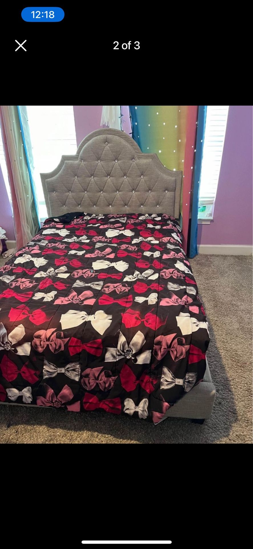 Nice Full-size Bed Frame Only In Good Condition 