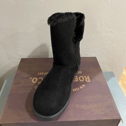 NIB Sparkly Black Boots