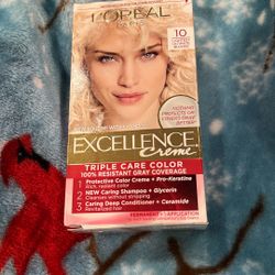 Loreal Excellence Creme Hair Color, 10 Lightest Ultimate Blonde