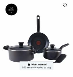 T-Fal Cookware Set/ New Set