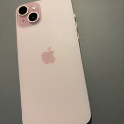 Pink iPhone 15 Plus  Box Included 
