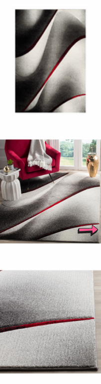 NEW Area Rug Abstract Contemporary Handmade Design Modern Runner Carpet Indoor Home Decorative Rectangle Colored Unisex Furniture*↓READ↓*