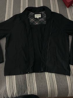 Orvis Black Zip-Up Jacket
