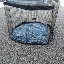 Pets Gate Enclosure 8 Panels 42 In Height