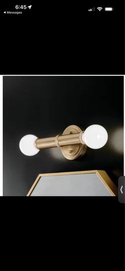 KICHLER Torche 9.75 in. 2-Light Champagne Bronze Bathroom Wall Sconce - 55159CPZ