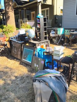 Yard sale!!! Everything must go!!!
