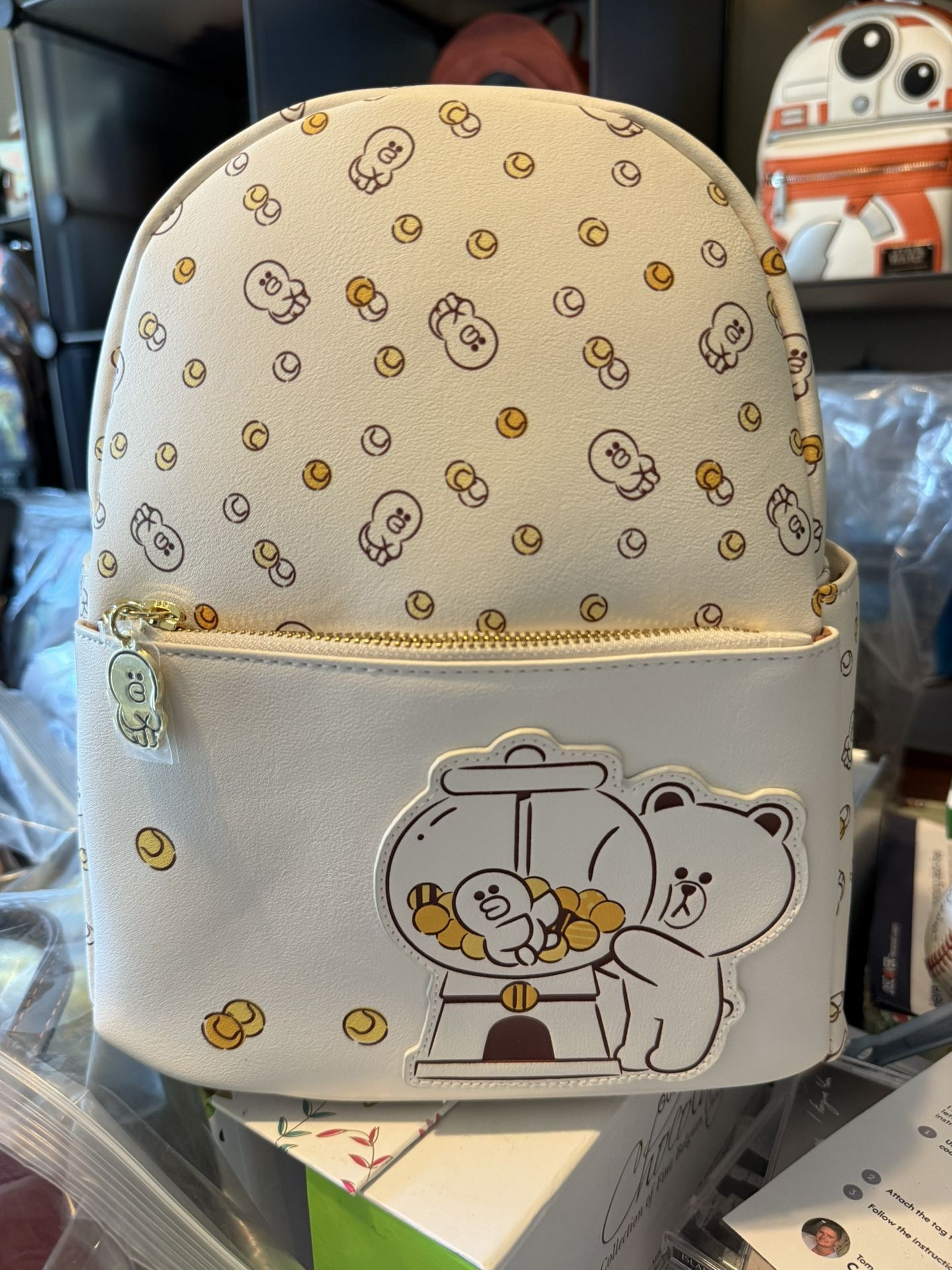 Line Friends Loungefly Mini Backpack 