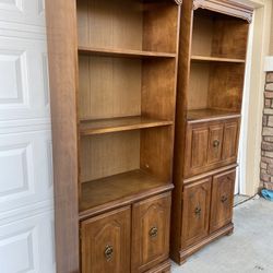 2.   Antique Shelves