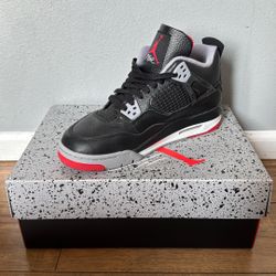 Jordan 4 Bred Reimagined - Size 6.5