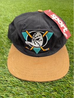 Vintage 90s Anaheim Mighty Ducks Embroidered NHL Hockey Hat Cap