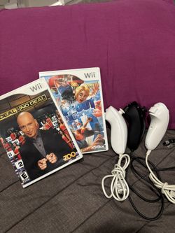 Wii accessories and games