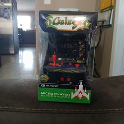 Micro Player Retro Arcade Mini Game Galaga
