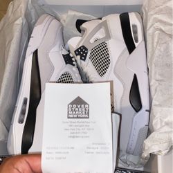 Mens Jordan 4 “military Black” Size 10 Mens RECEIPT INCLUDED 