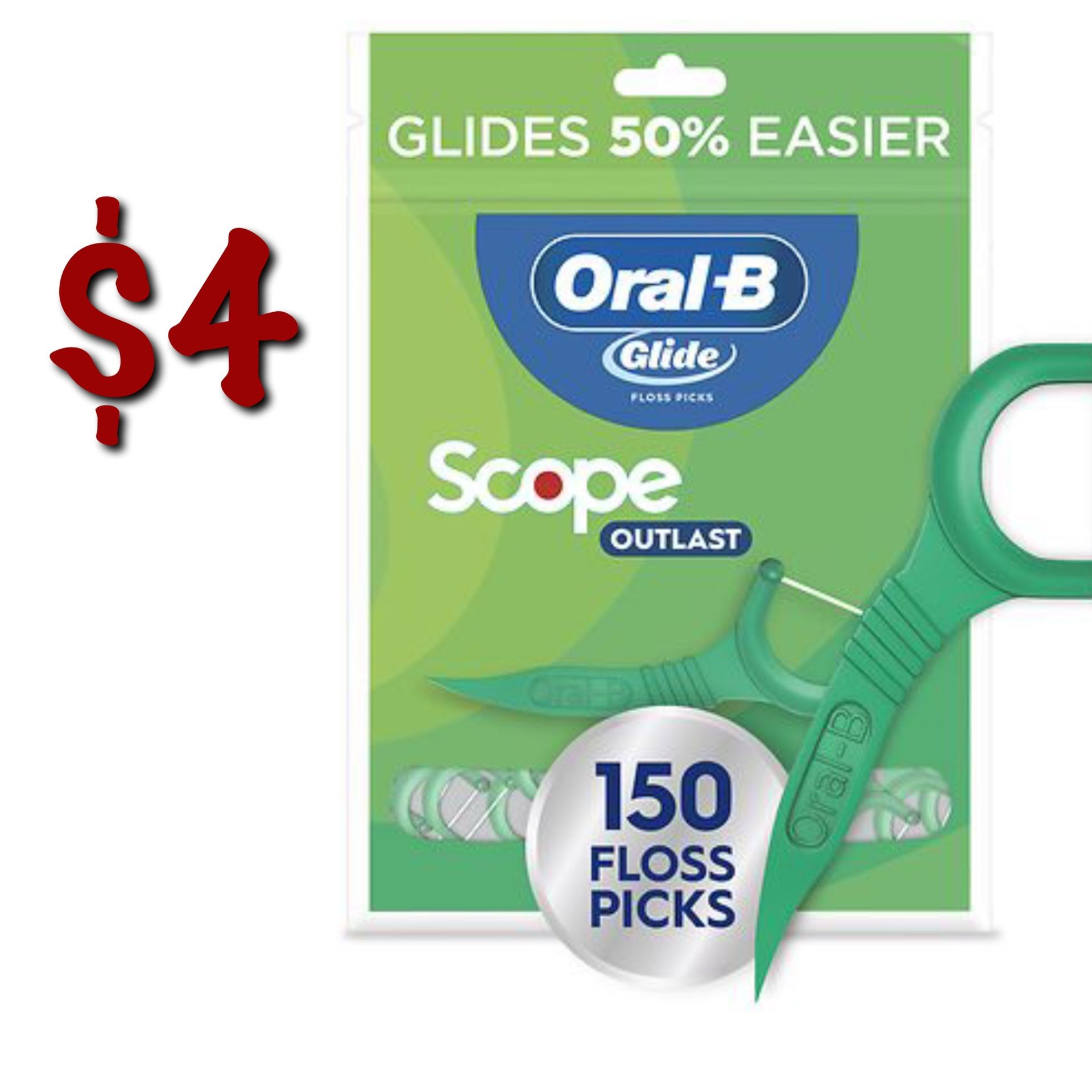Oral B Floss Picks 