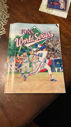 1988 World Series Official Program 
