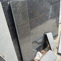 spare stone from home renovations 
