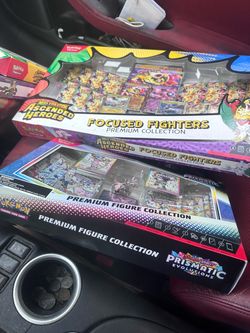 Pokemon Focused Fighters and Prismatic Figure Collection