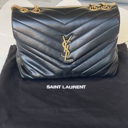 Loulou Medium YSL Shoulder Bag in Quilted Leather