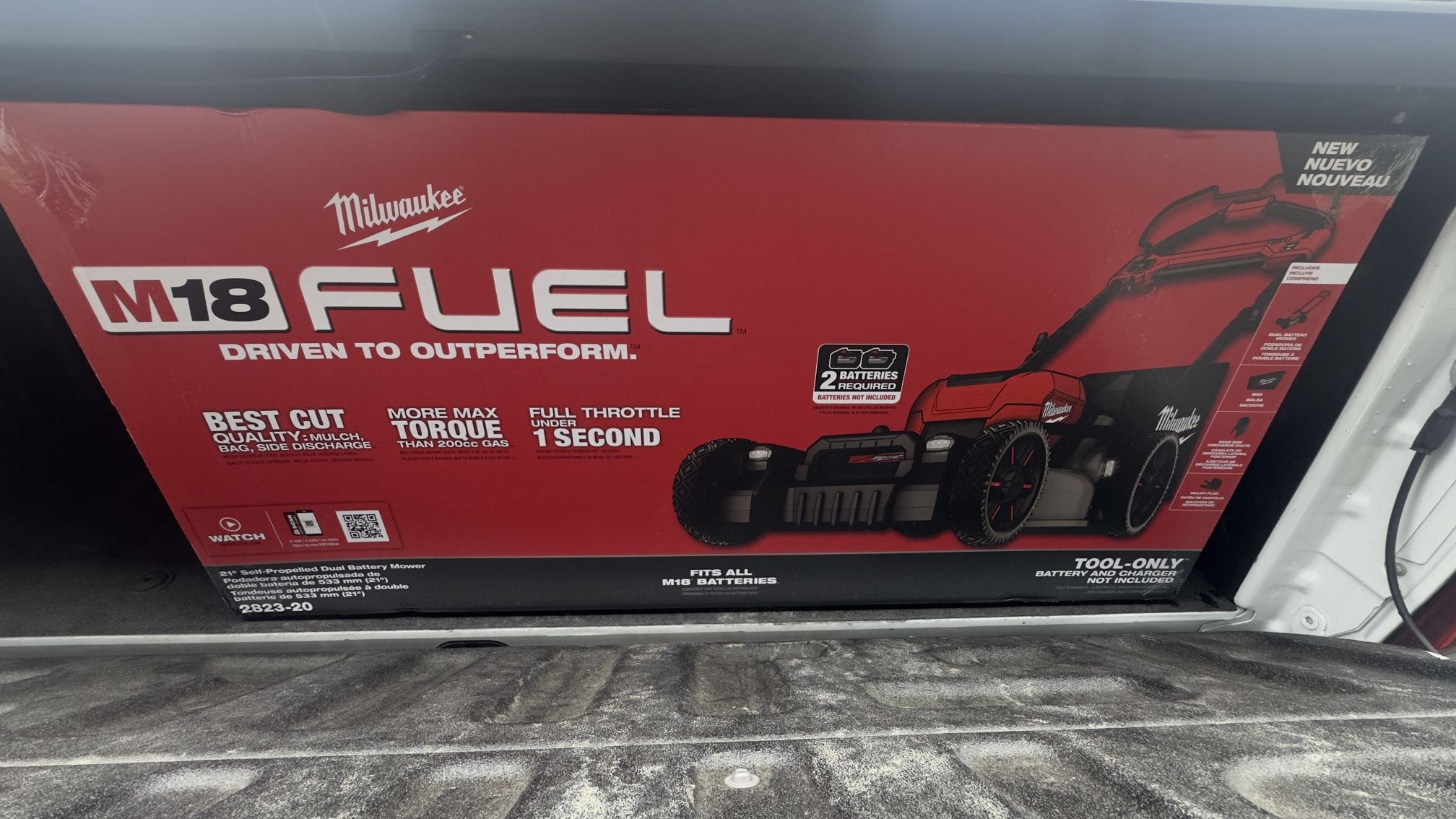 Milwaukee Electric Mower