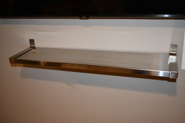 Set of 4 Ikea Steel Shelves