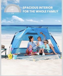 Beach Tent Easy Pop Up
