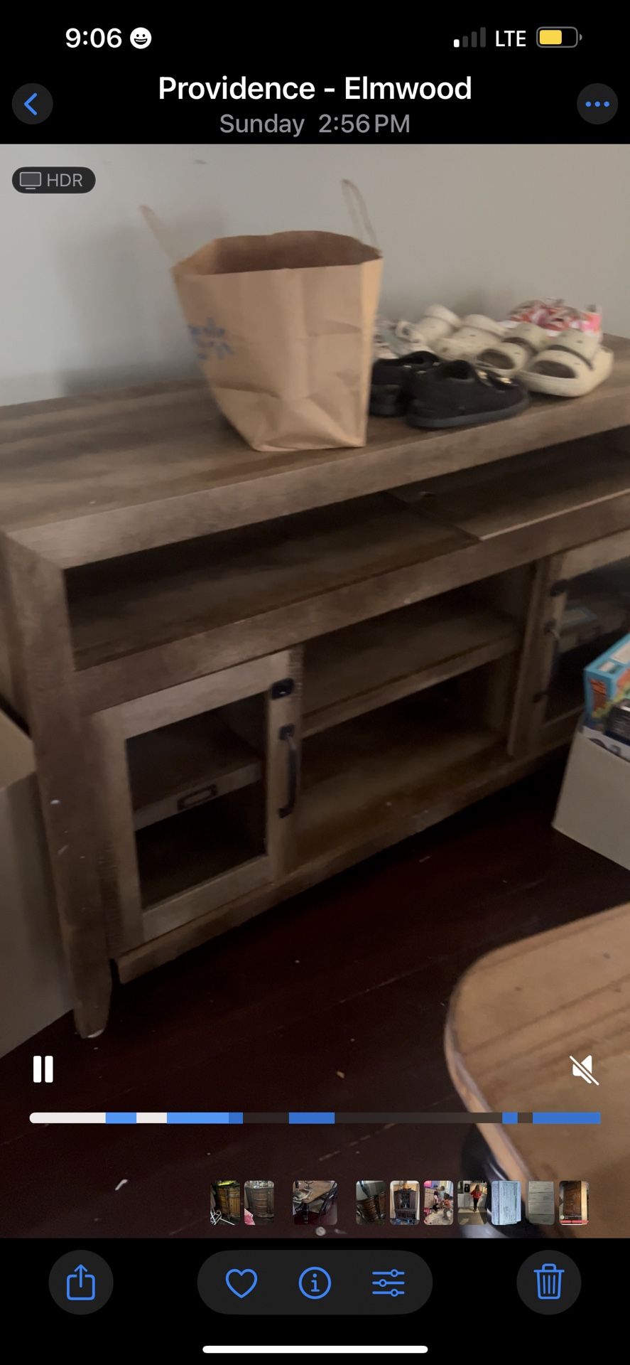 Wooden TV Stand FREE
