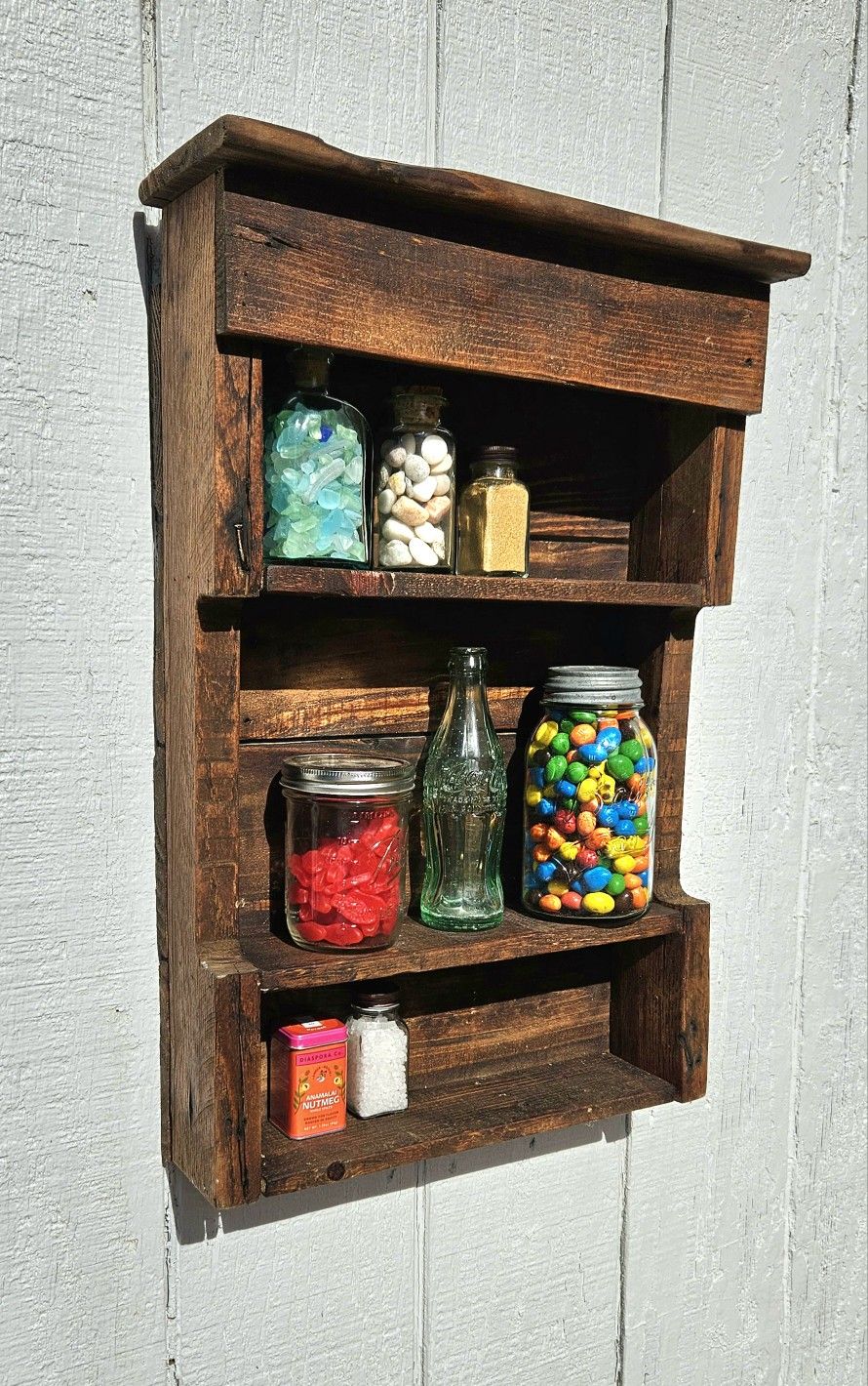 Reclaimed Wood Wall Shelf