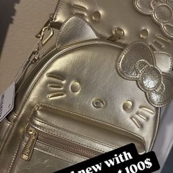 Hi Minni Back Pack And Wallet 