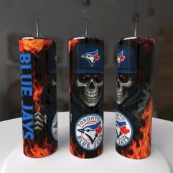 Toronto Blue Jays Baseball Tumbler