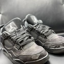 Black Cats Jordan 4s