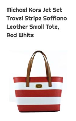 MK Jet Set Travel Stripe Saffiano