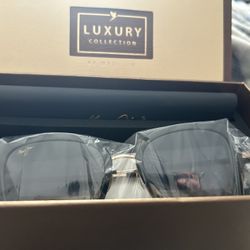 Maui Jim Violet Lake MJ GS843-02 Black/Gold Butterfly Polarized Sunglasses - NEW