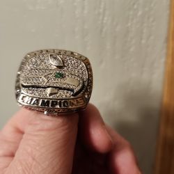 Replica russell wilson super bowl ring seattle's first