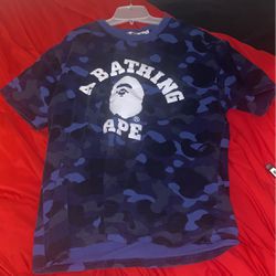 Blue Bathing Ape Shirt 