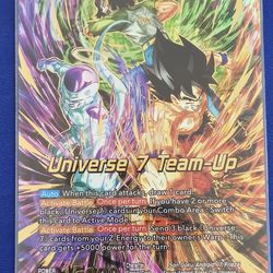 Son Goku, Android 17, & Frieza  Universe 7 Team-Up (SLR)
