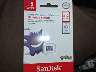 SanDisk 512GB Pokémon microSDXC Card for Nintendo Switch