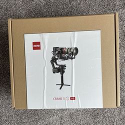 ZHIYUN Crane 3S Pro Kit 3-Axis Handheld Gimbal Stabilizer & TransMount Wireless Video Transmitter