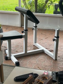 Curling bench