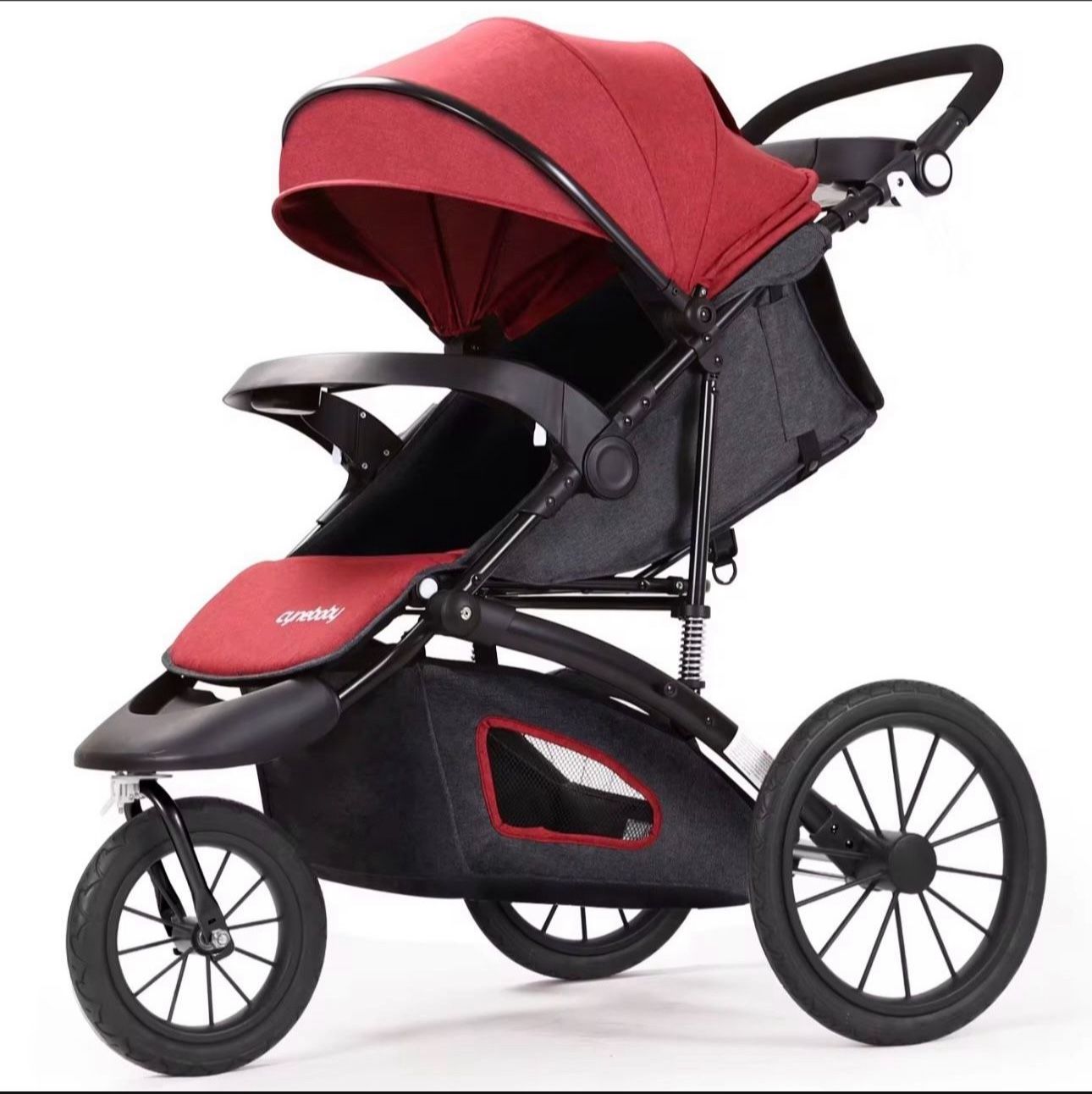 Brand NEW In BOX Jogging Stroller Folding all-terrain for toddlers Cariola NUEVA Niña Niño Girl Or Boy In The Box Baby’s with adjustable hand