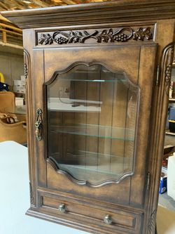 Gorgeous wall cabinet 36 tall 23 wide 8 deep