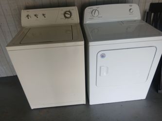 Washer and dryer set