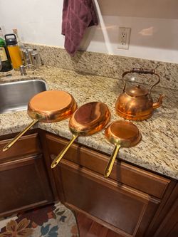 Tagus copper cookware set